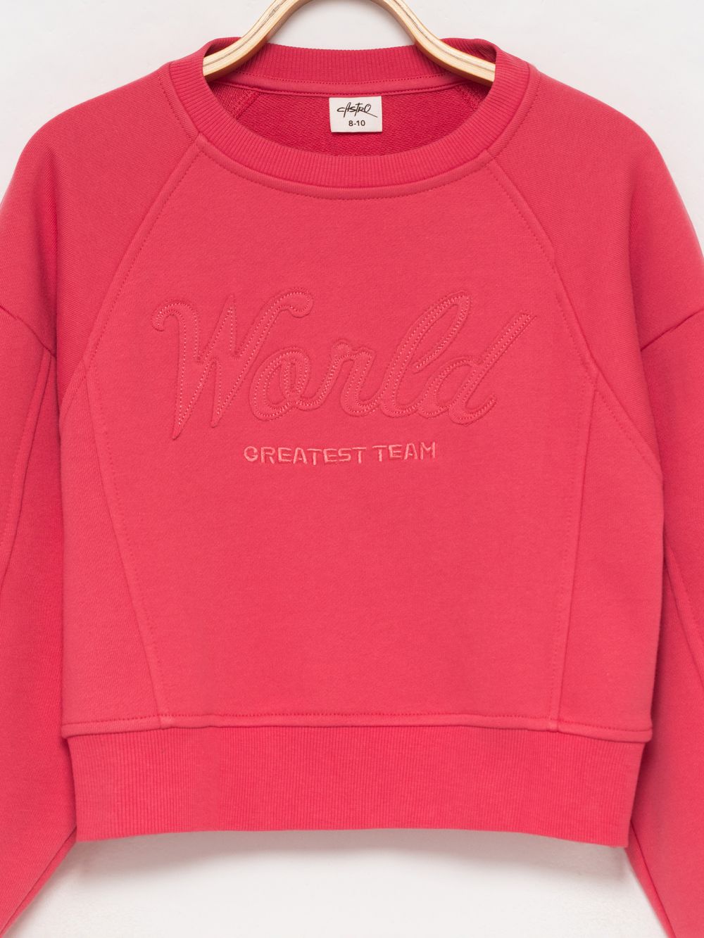 סווטשירט עם רקמה