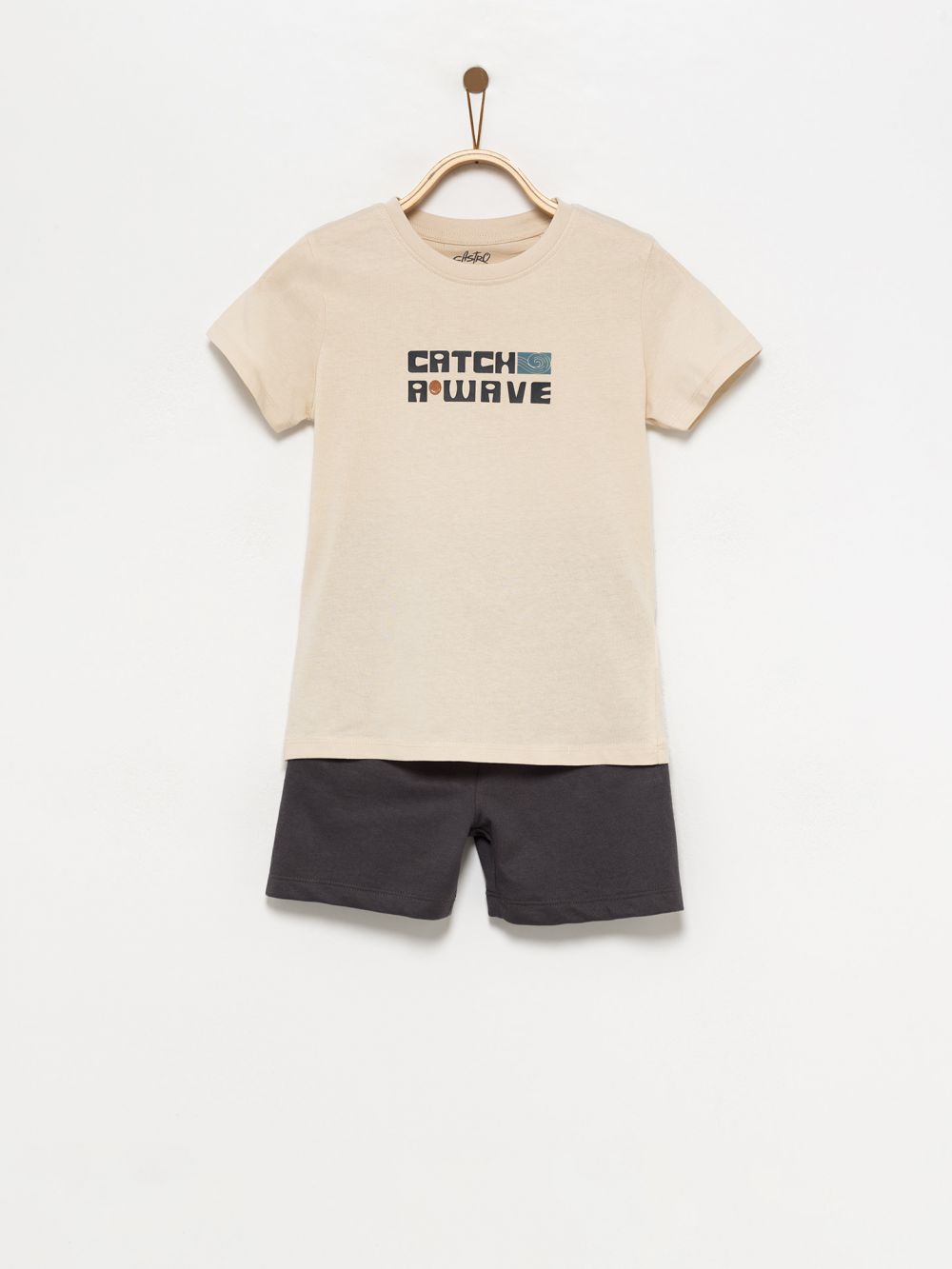 חליפת טקסט קצרה 4Y-12Y