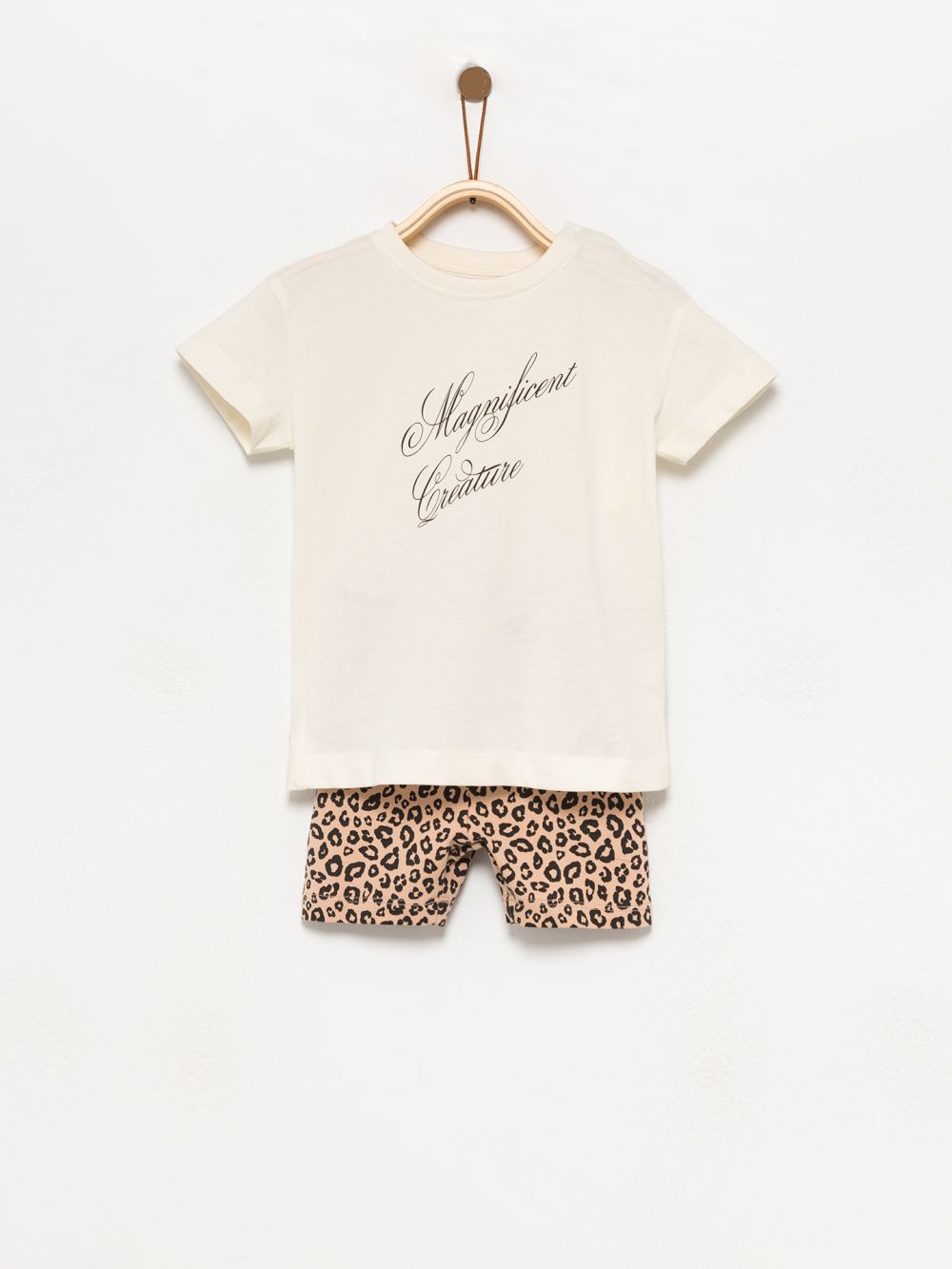 חליפת גן טקסט ומנומר 6M-4Y