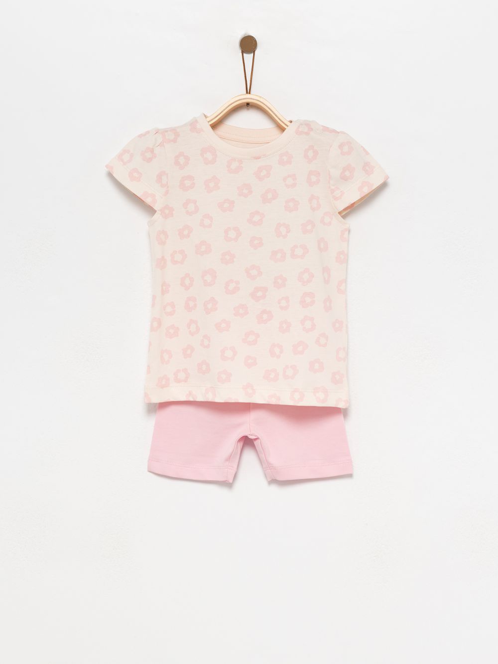 חליפת פרחים מנומרים 6M-4Y