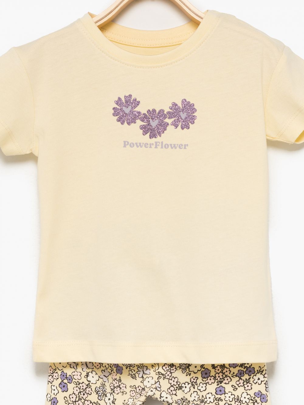 חליפת גן פרח מנצנץ 6M-4Y