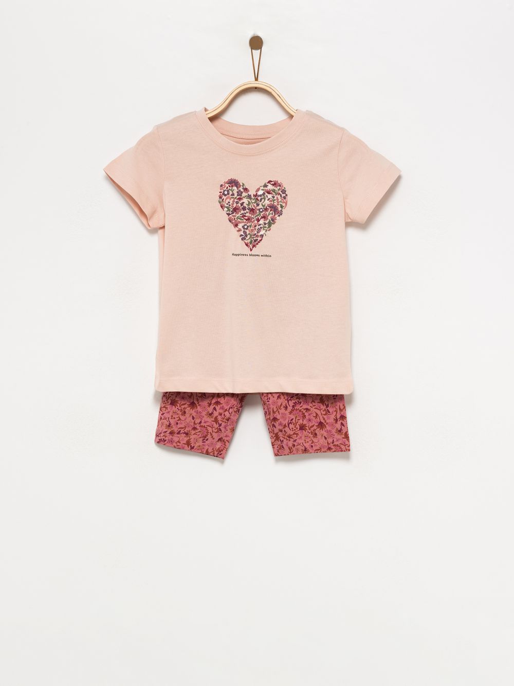 חליפת לב פרחונית 4Y-10Y