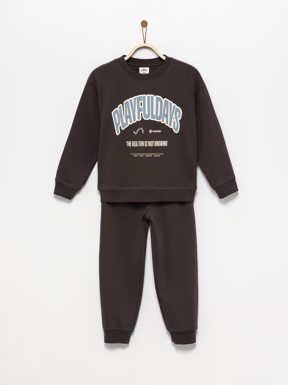 חליפת פוטר כיתוב 4Y-12Y