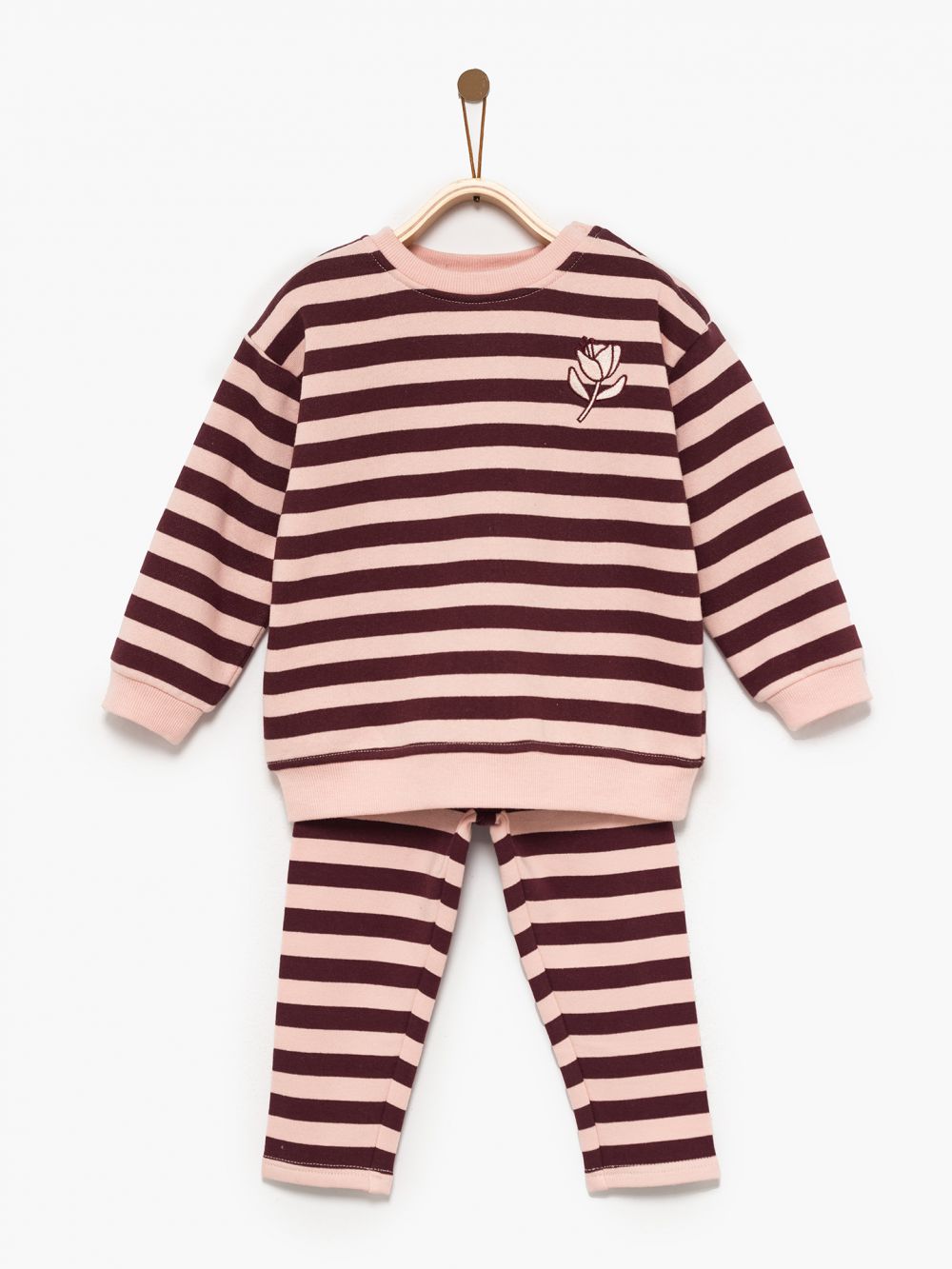 חליפת גן פוטר פסים 6M-4Y