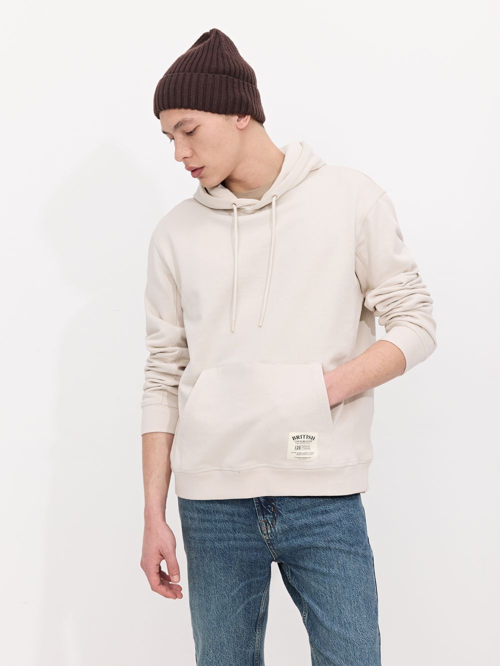 קפוצ’ון עם דפוס בגב