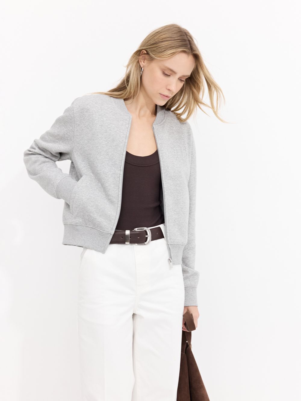 ג’קט סווטשירט בומבר