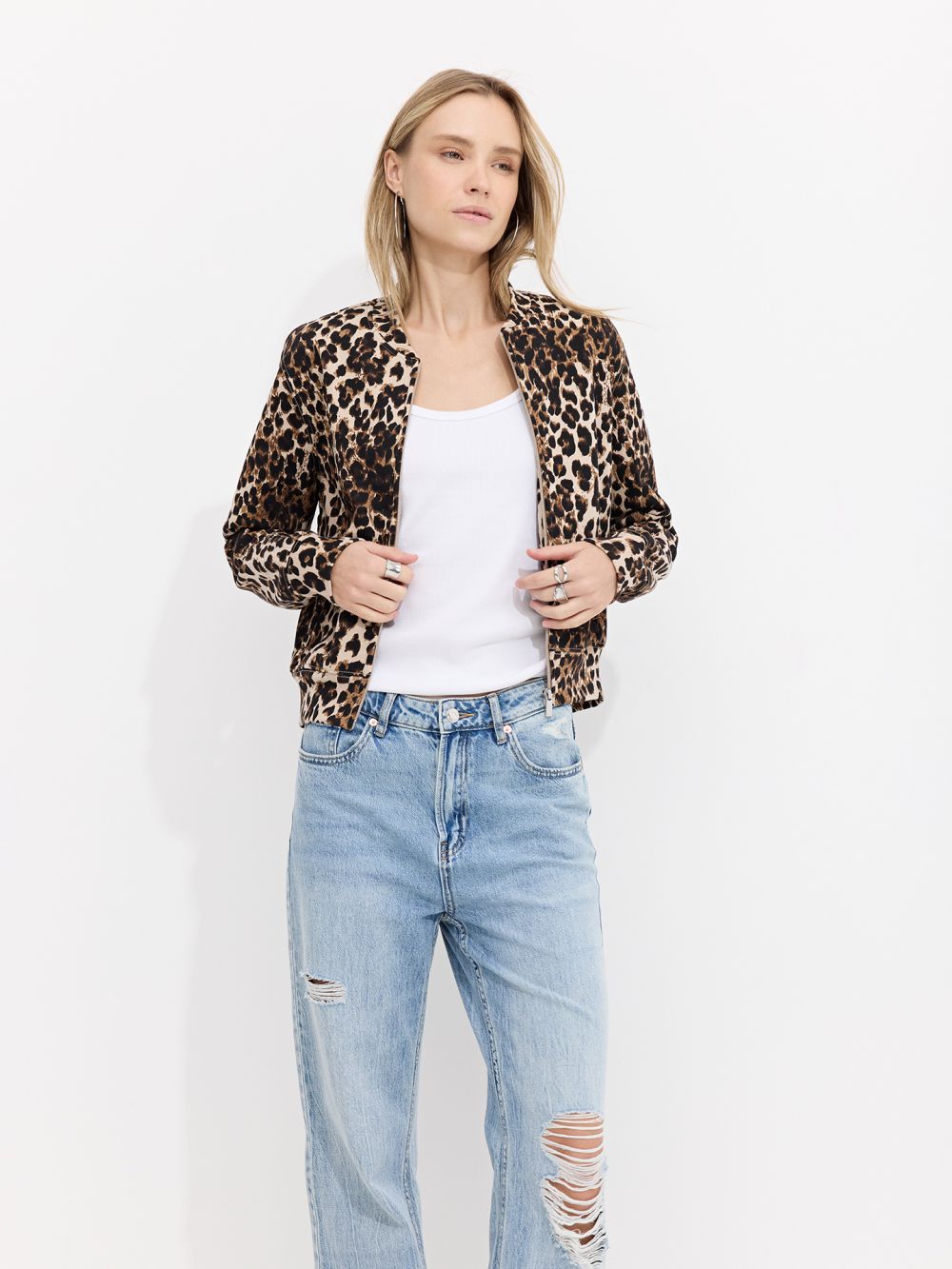 ג’קט סווטשירט בומבר