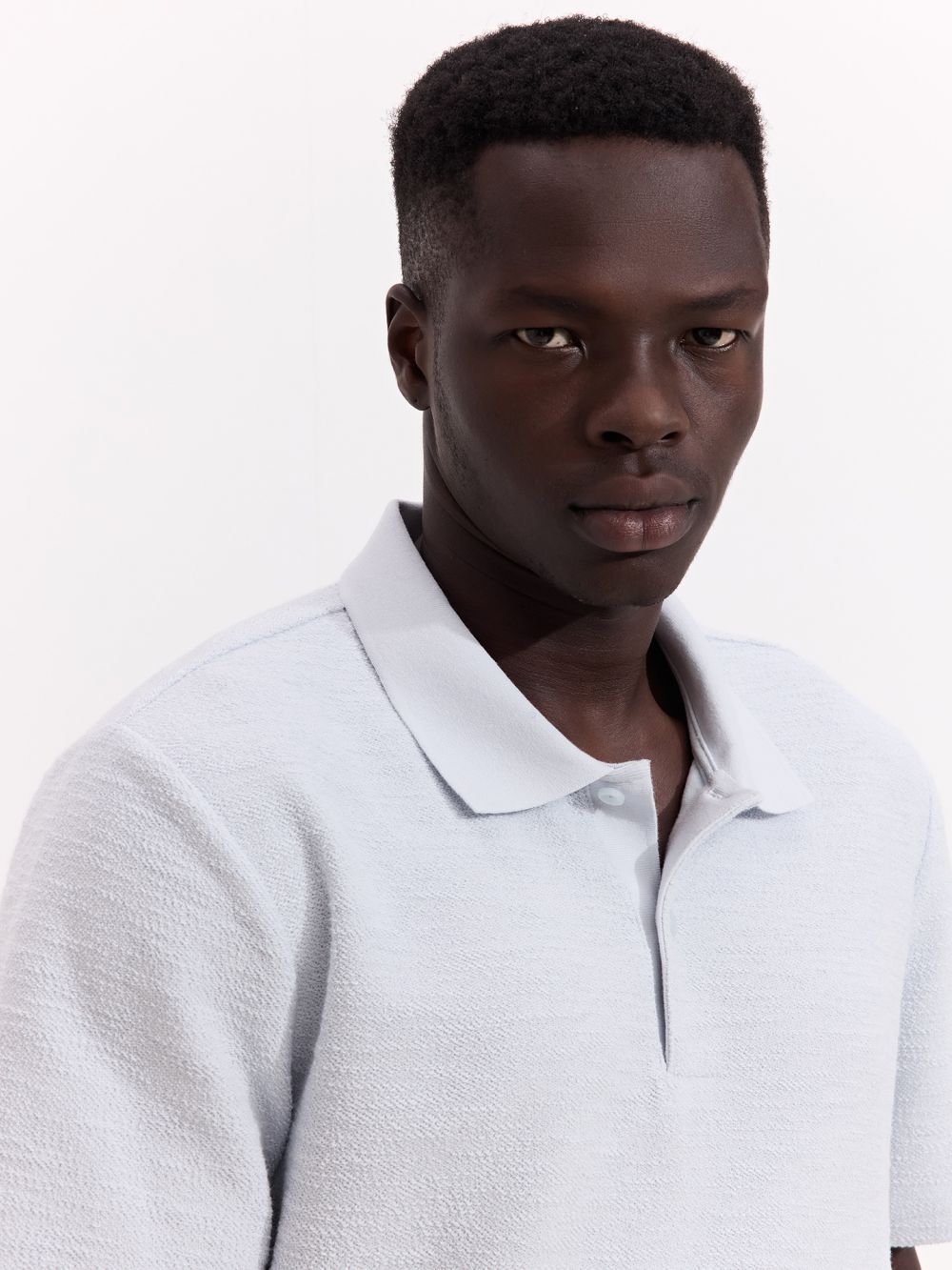 פולו מבד עם טקסטורה