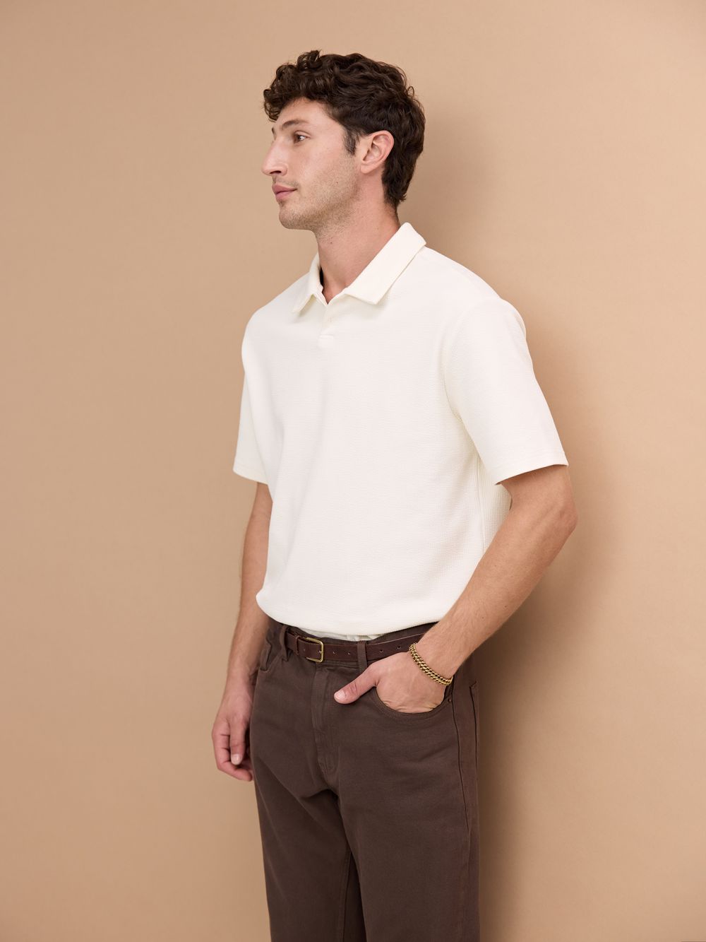 פולו עם טקסטורה