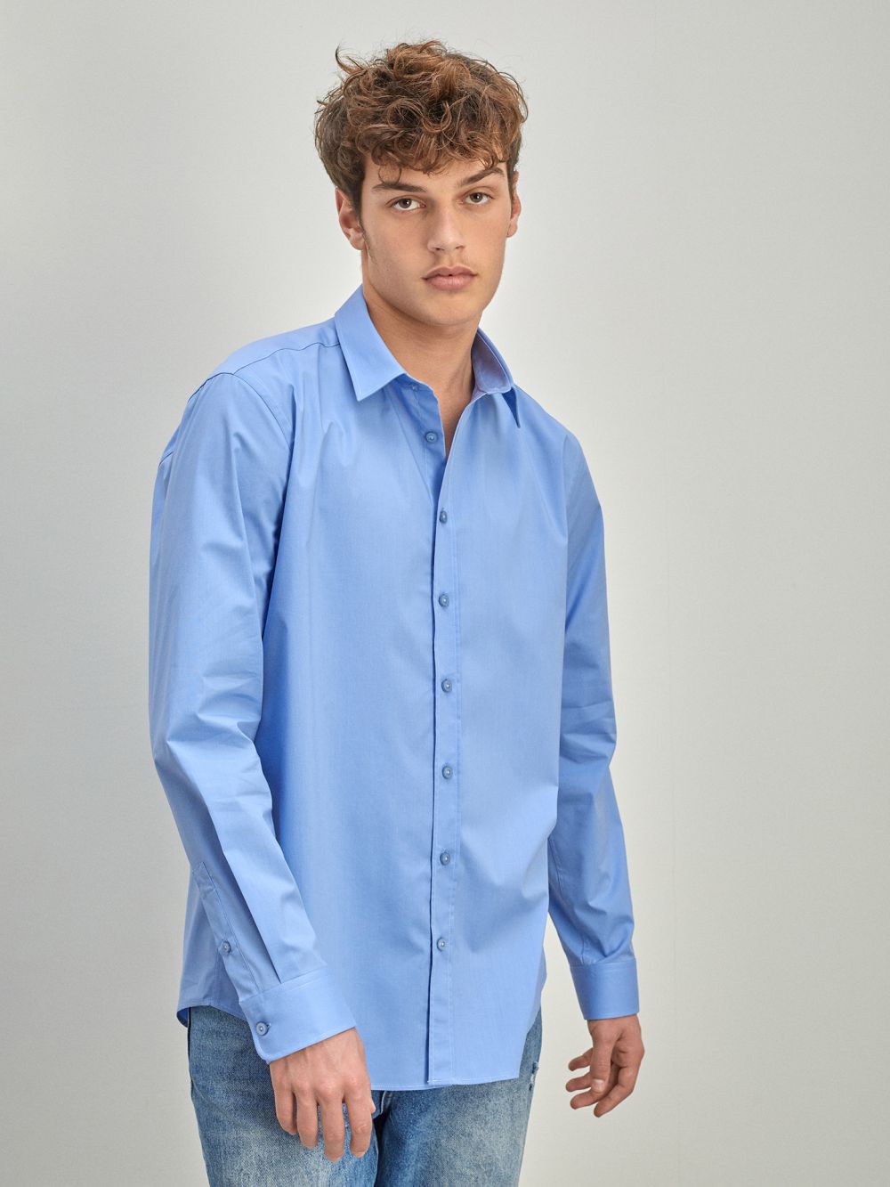 חולצת כפתורים Slim Fit