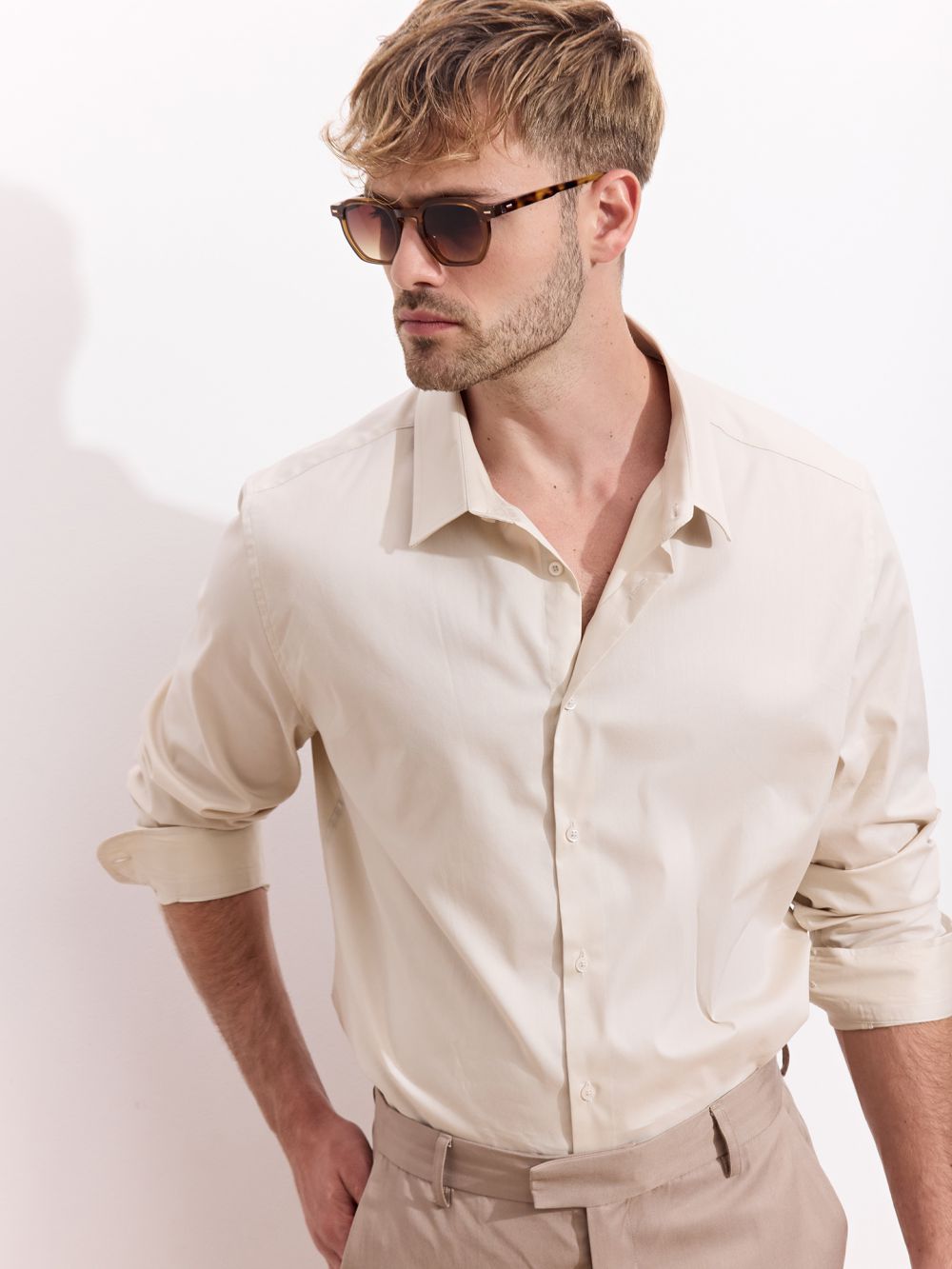 חולצת מכופתרת SUPER SLIM