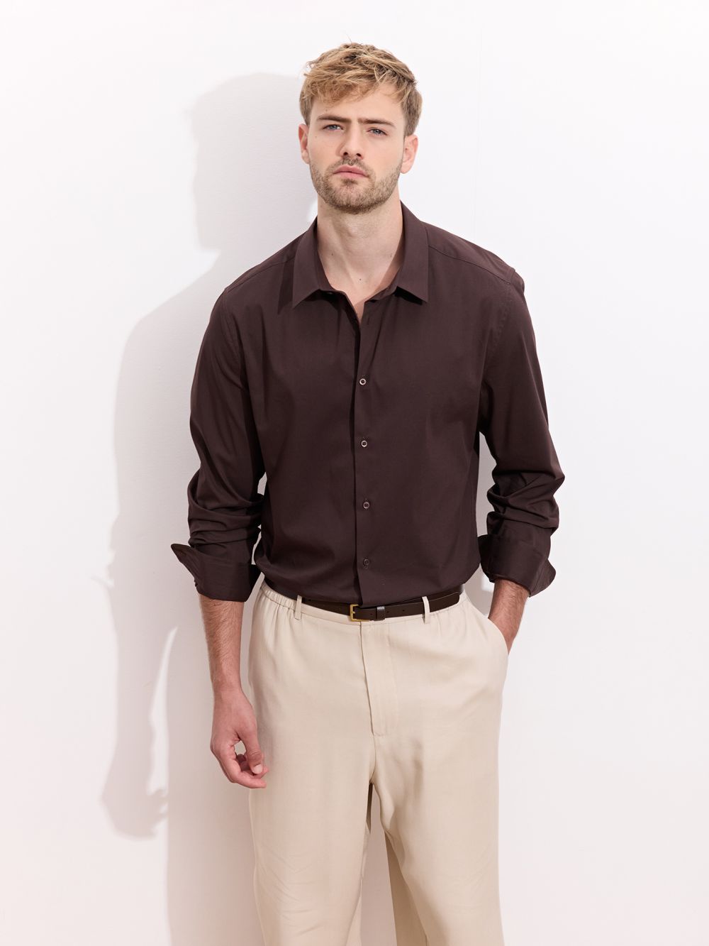 חולצת מכופתרת SUPER SLIM