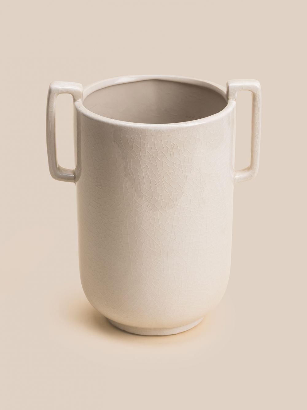 אגרטל מחימר עם ידיות 26CM