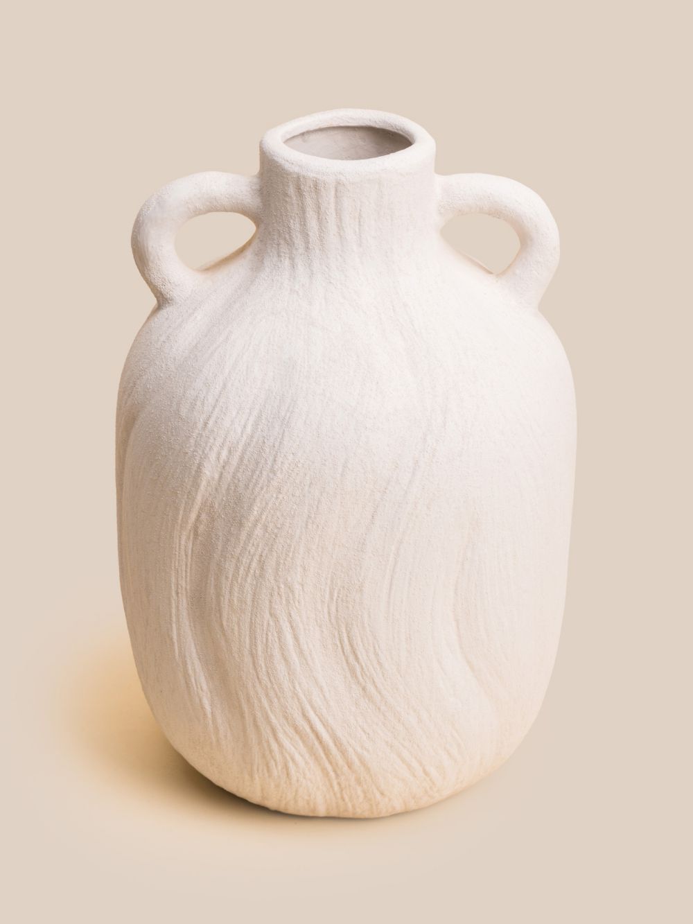 כד דקורטיבי לבן 18.5X27.5CM