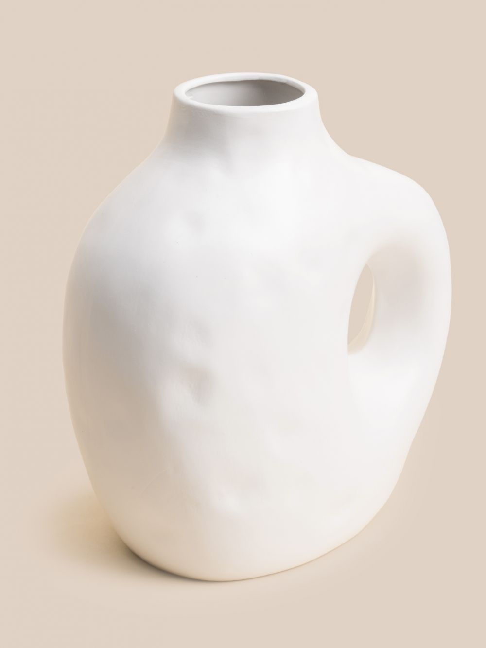 אגרטל חימר דקורטיבי 13.5X25CM