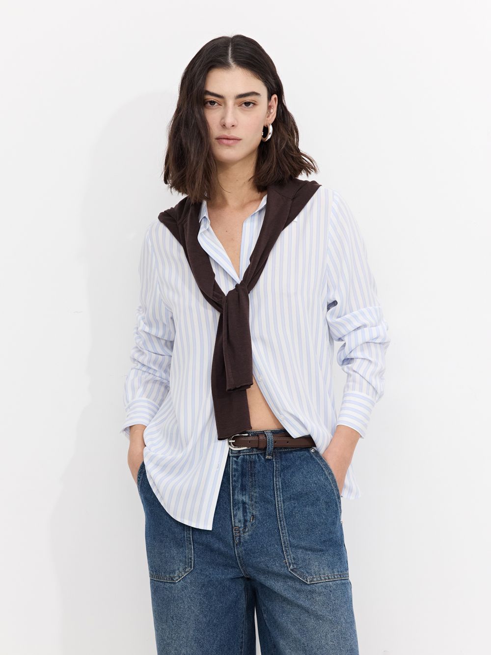 חולצה מכופתרת רכה