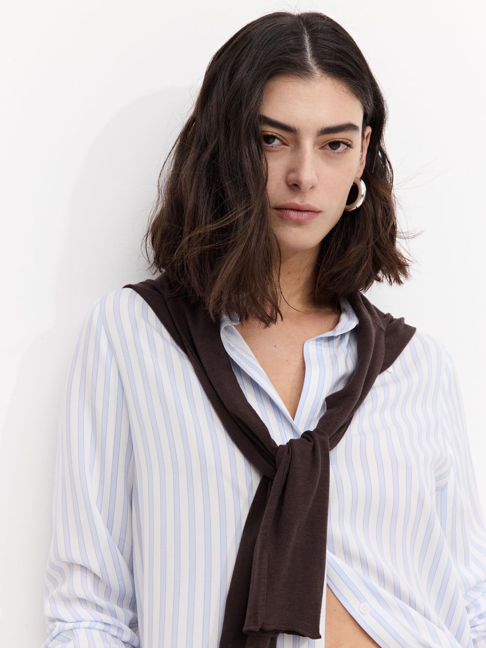 חולצה מכופתרת רכה