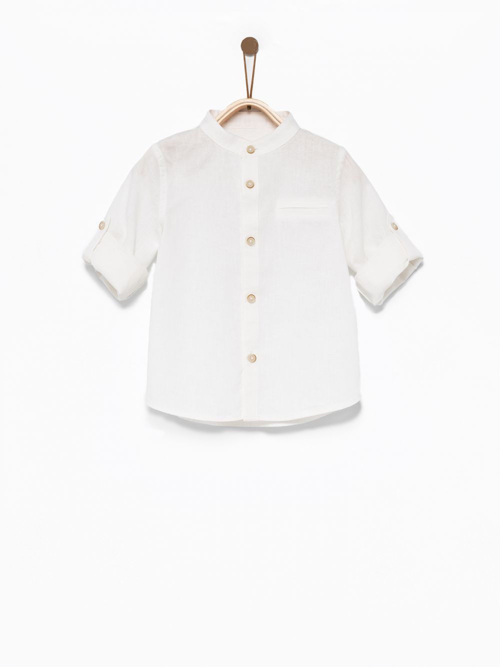 מכופתרת צווארון סיני