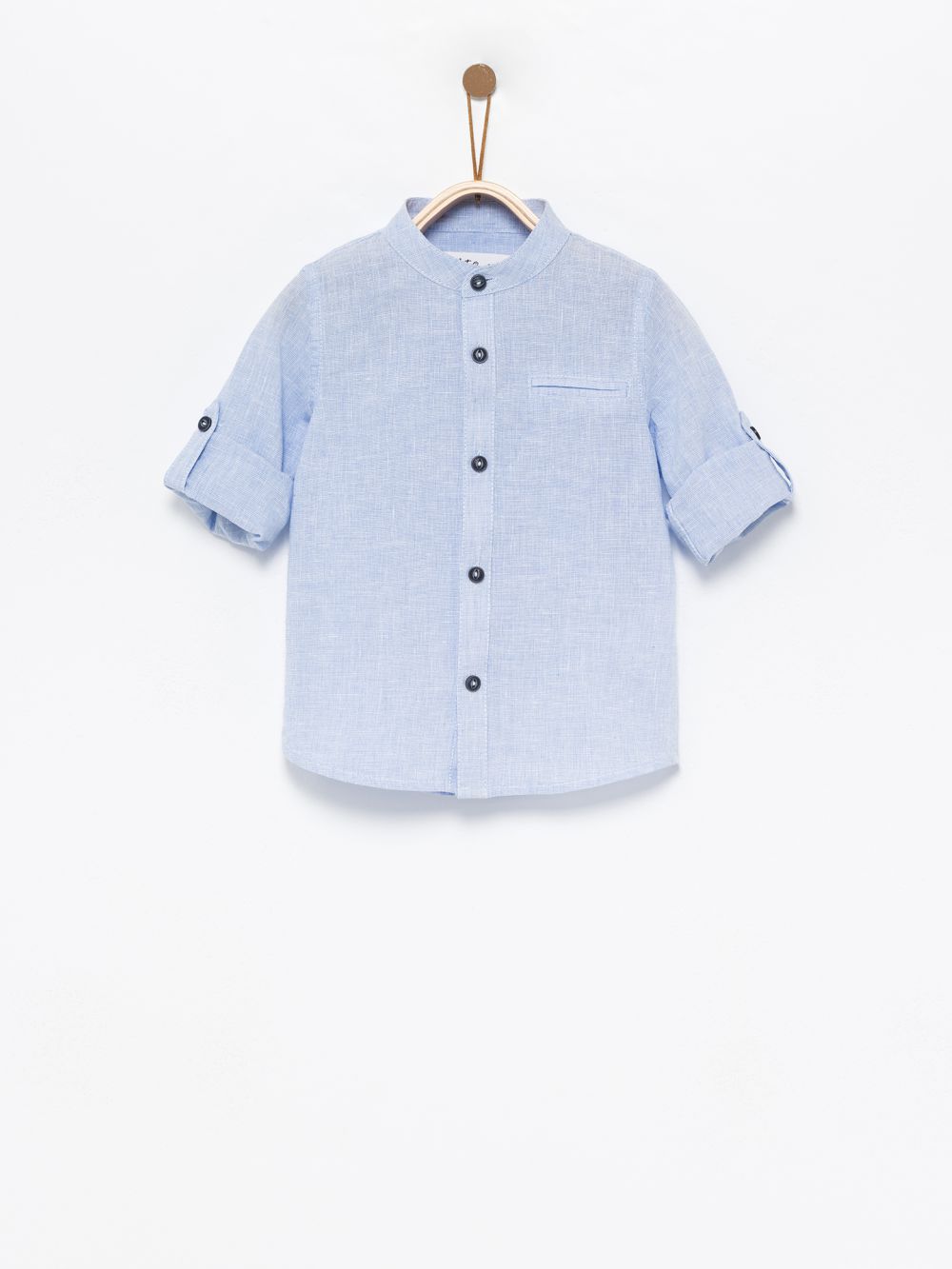 מכופתרת צווארון סיני