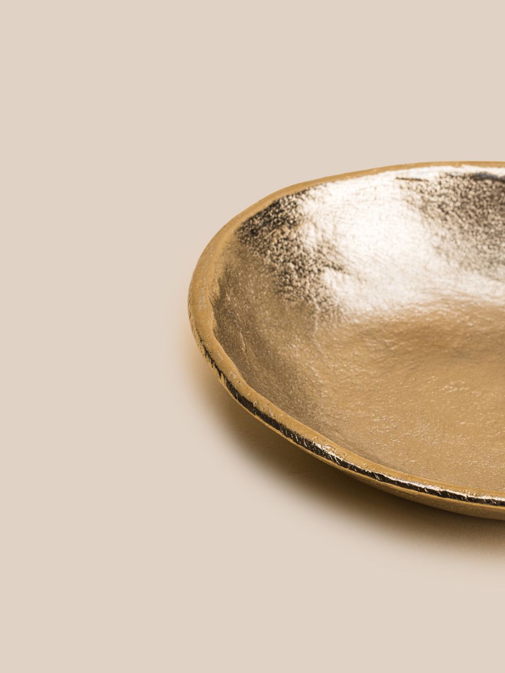 קערה דוקרטיבית מוזהבת 15.5CM