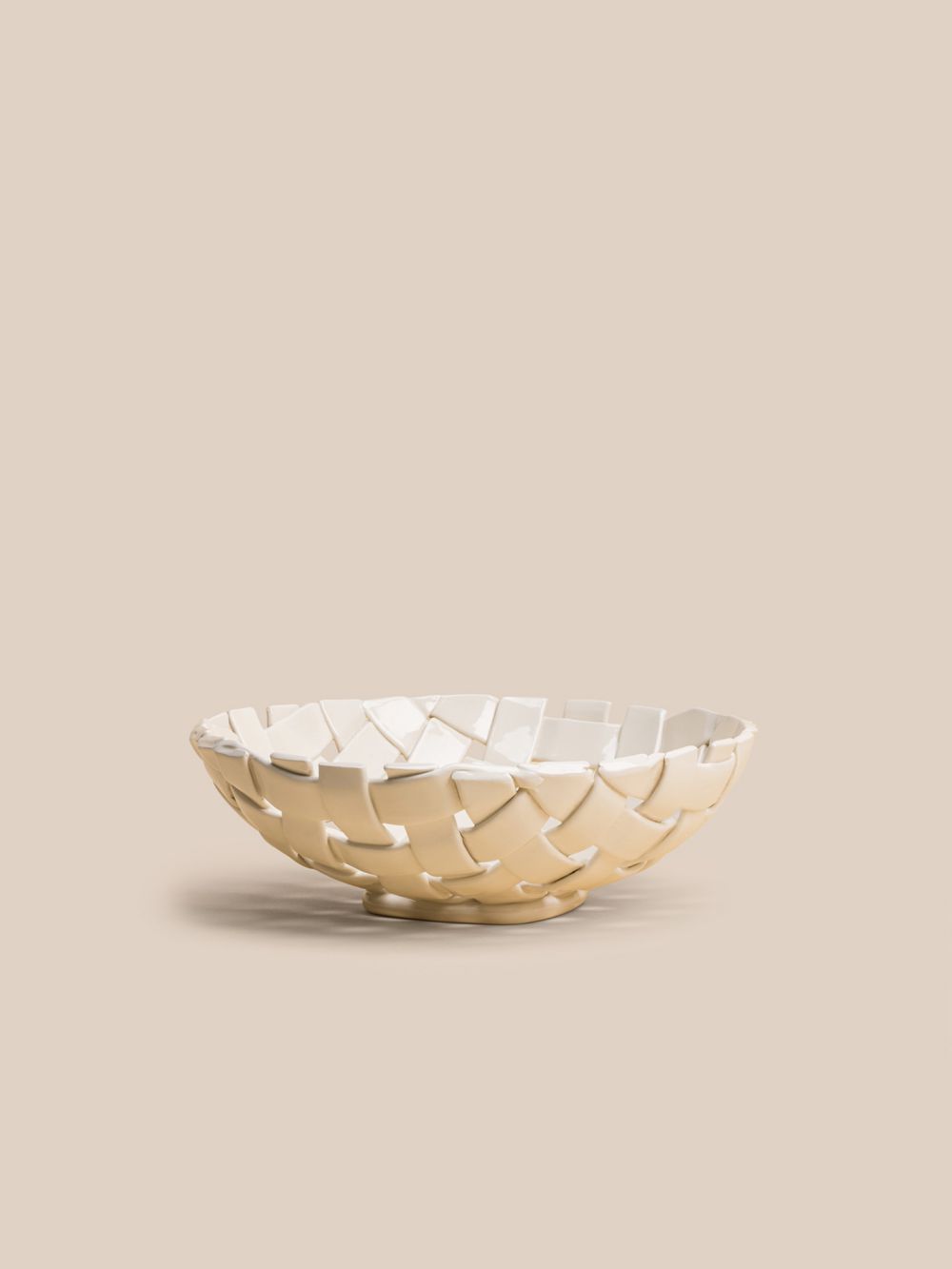 קערה דקורטיבית קלועה 32 CM