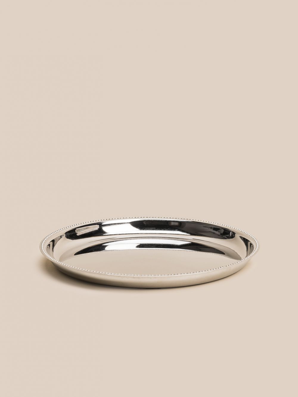 מגש בצבע כסף 30.5CM