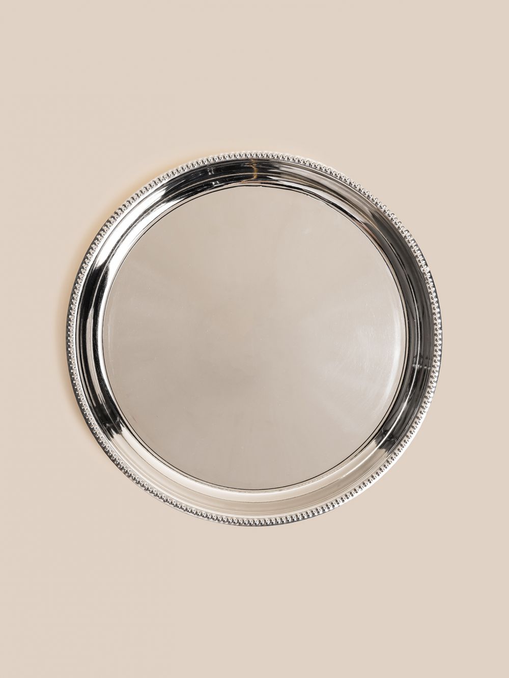 מגש בצבע כסף 30.5CM