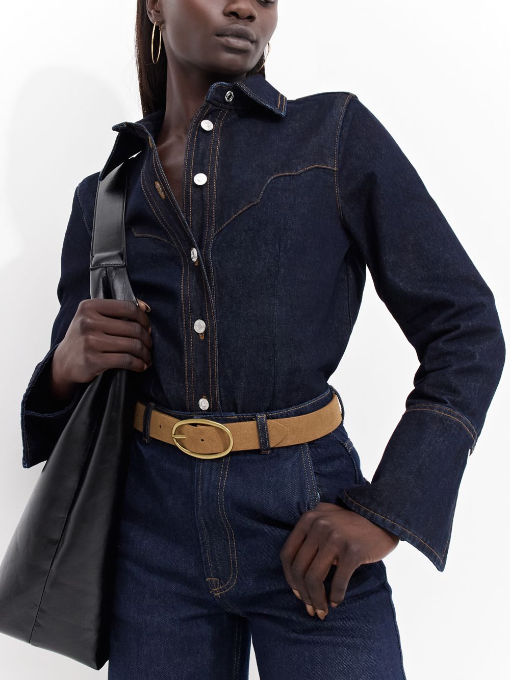 חולצת ג׳ינס WESTERN