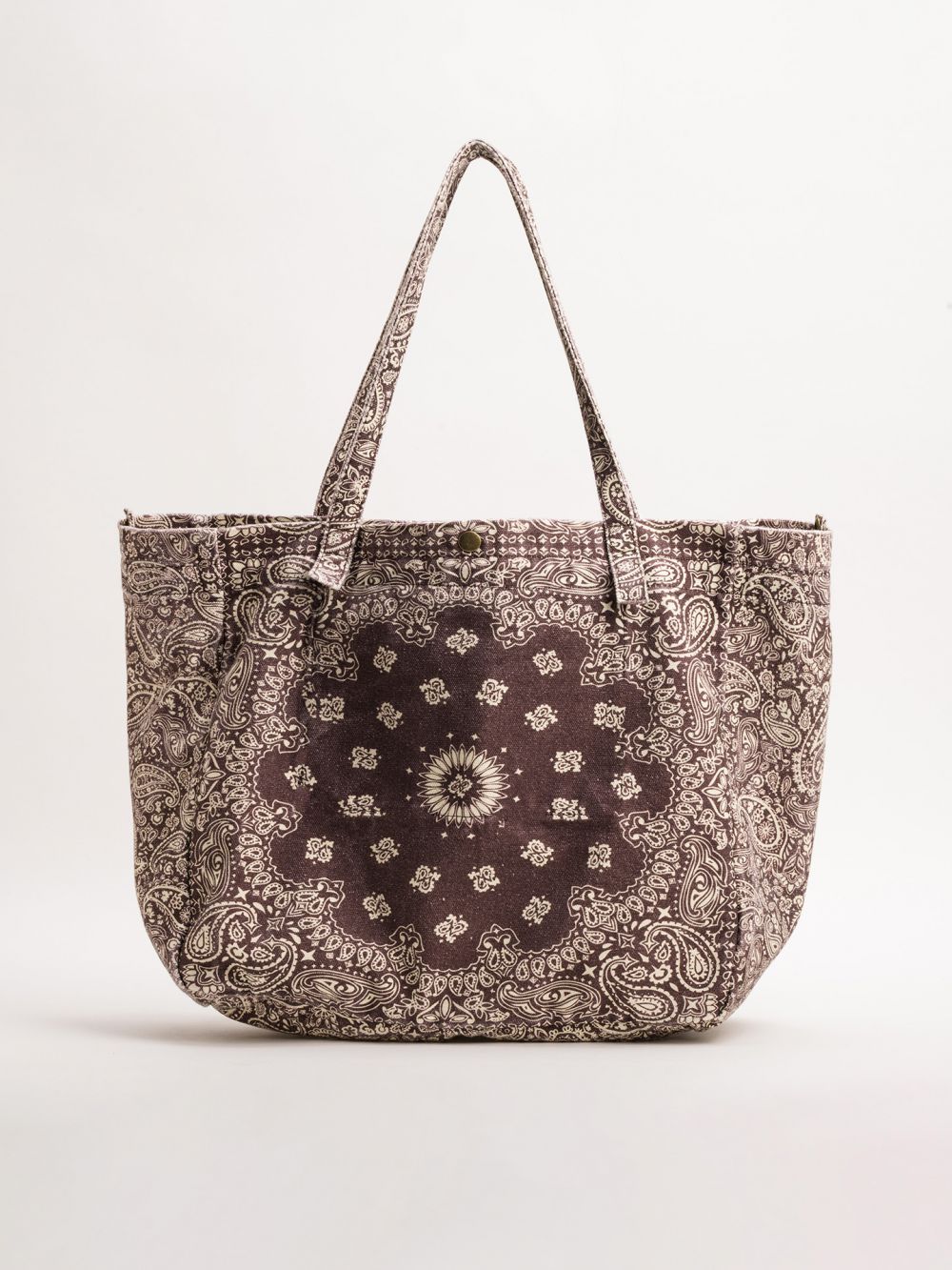 תיק קנבס בהדפס בנדנה