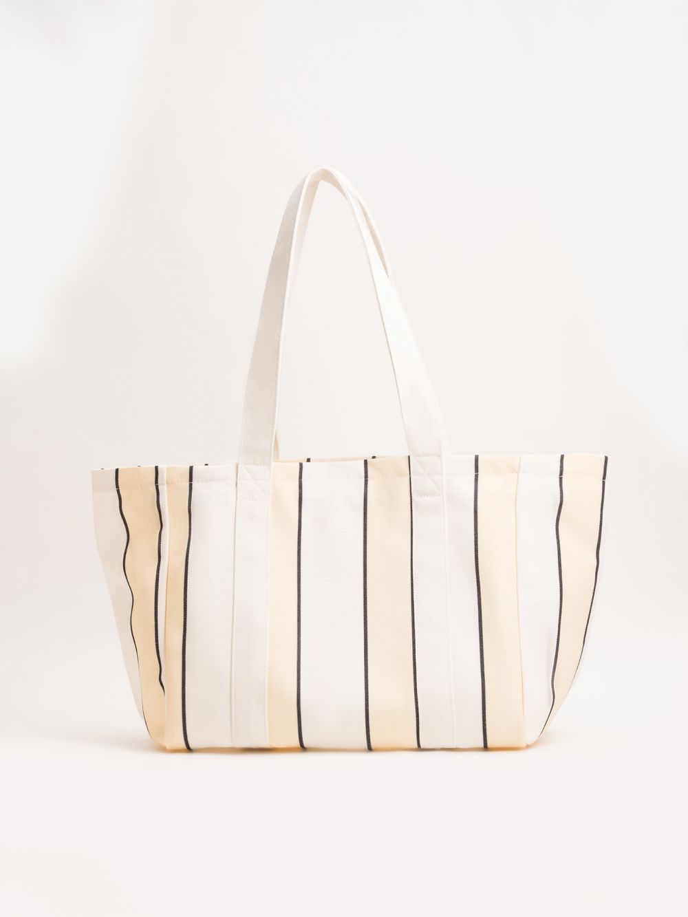 תיק שופר אוברסייז בהדפס פסים