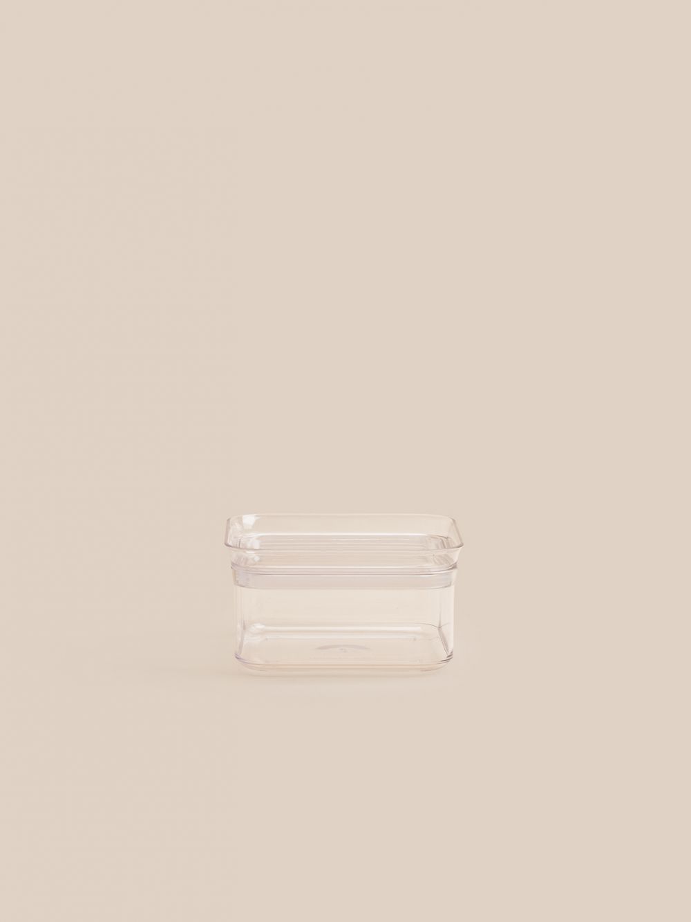 קופסת אחסון מרובעת 1.2 ליטר