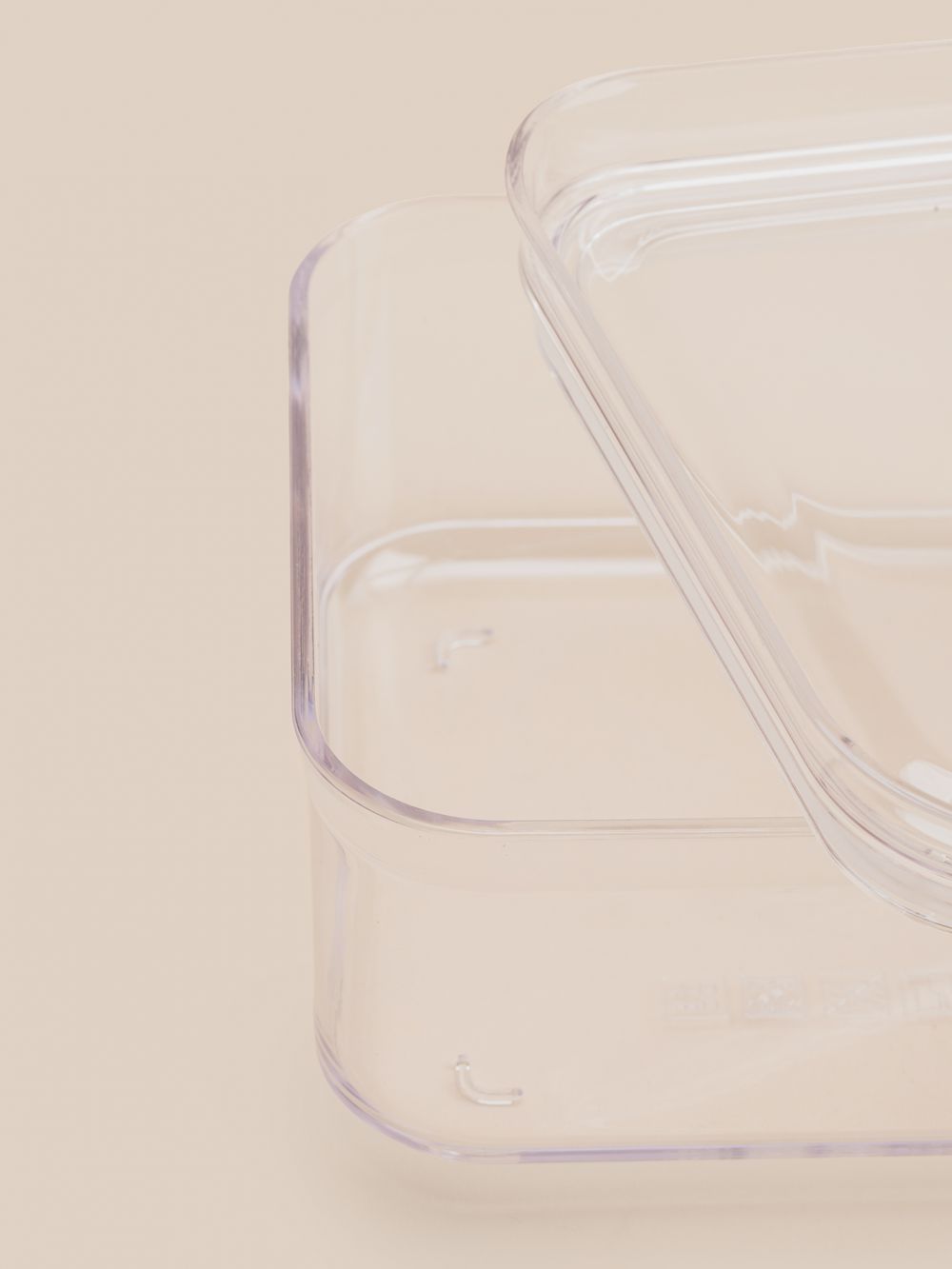 קופסת אחסון מרובעת 1.2 ליטר