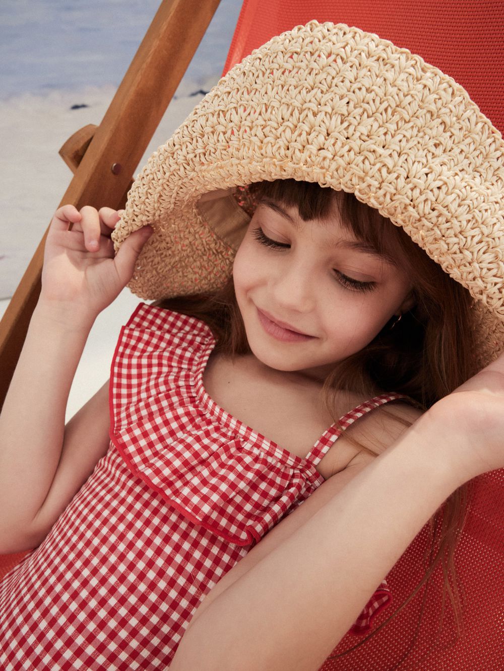 בגד ים משובץ