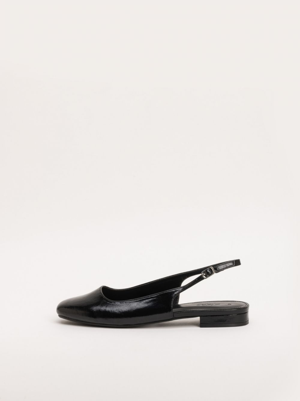 נעלי SLINGBACK שטוחות עם אבזם