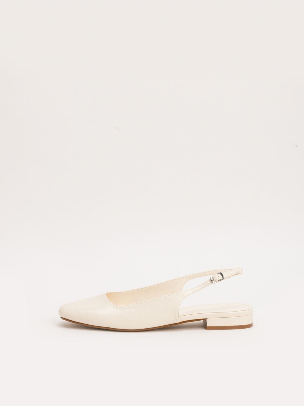 נעלי SLINGBACK שטוחות עם אבזם