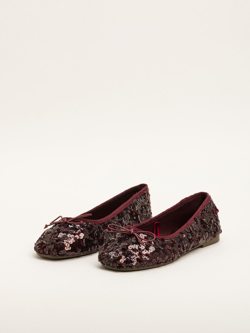 נעלי בלרינה עם פאייטים