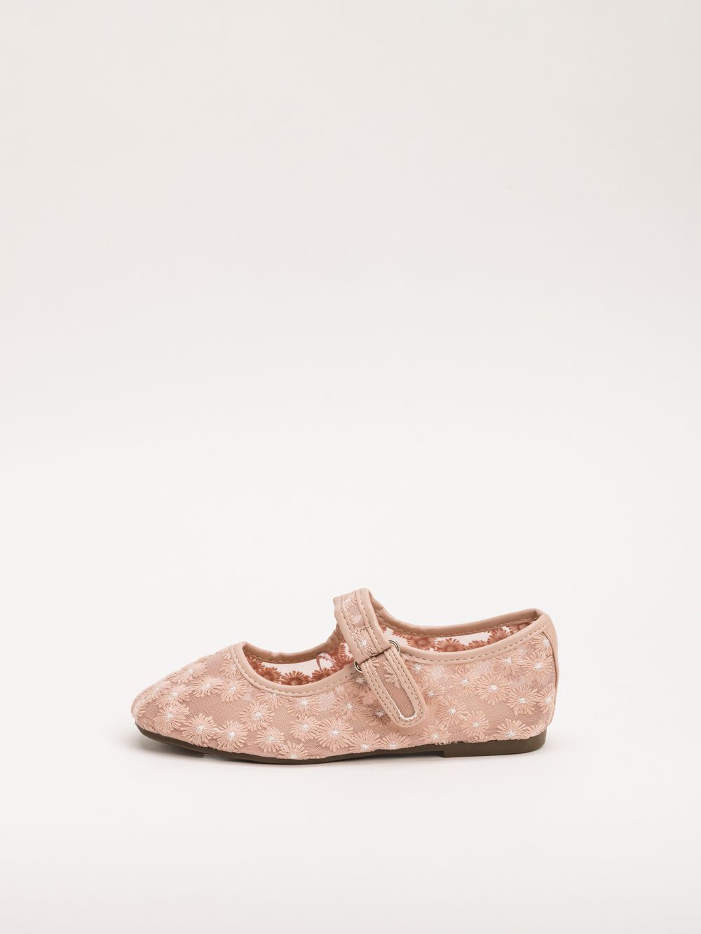 נעלי בלרינה עם רקמה