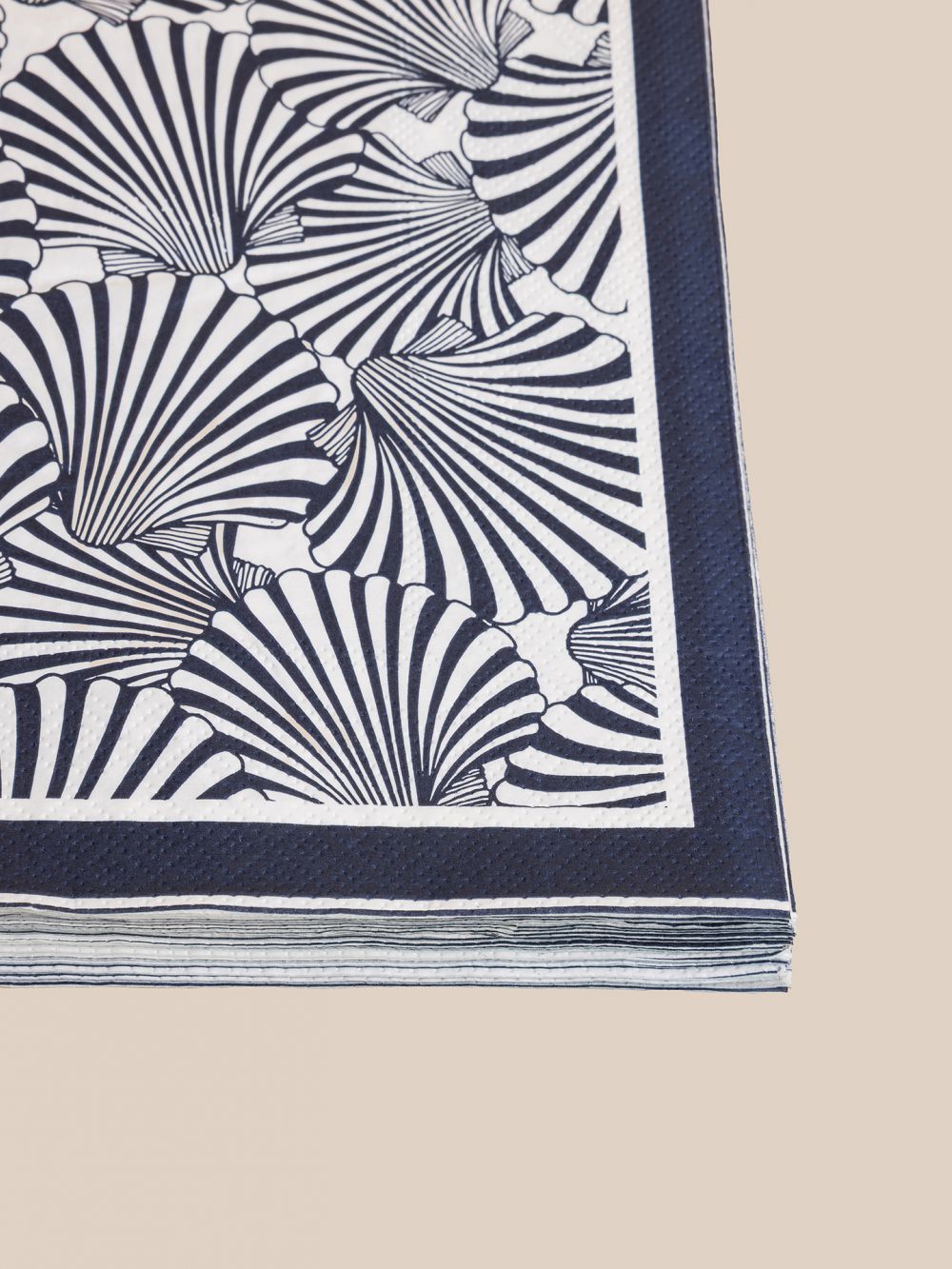 חבילת 20 מפיות נייר צדפות