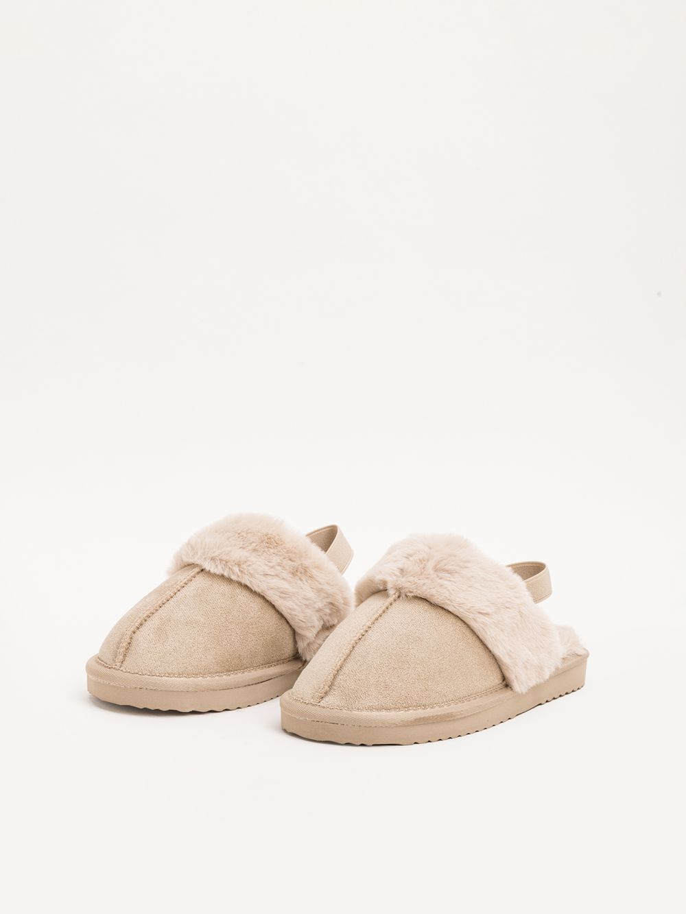 נעלי בית עם רצועה אלסטית לילדות