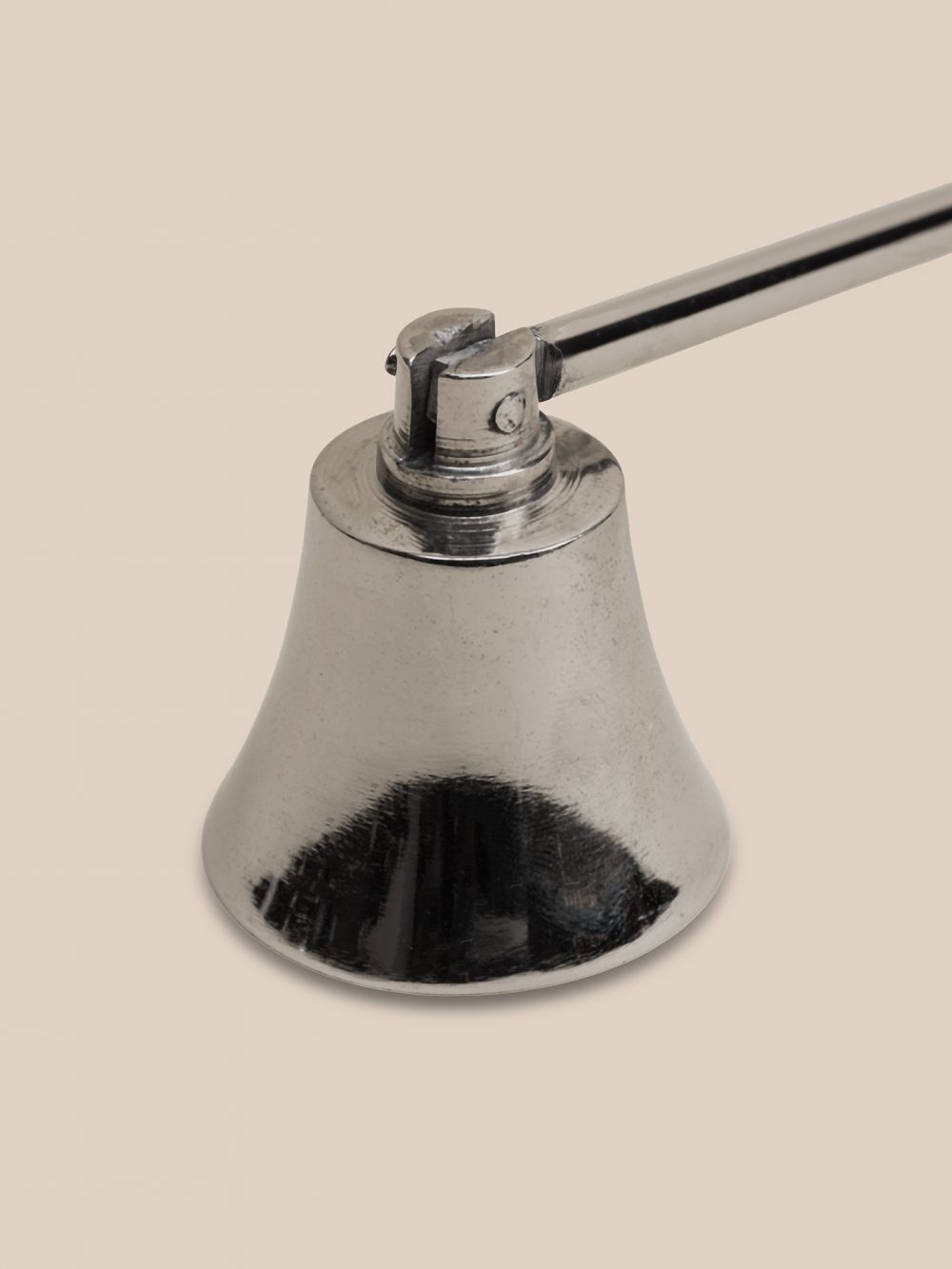 פעמון לכיבוי נר ציפוי כסף