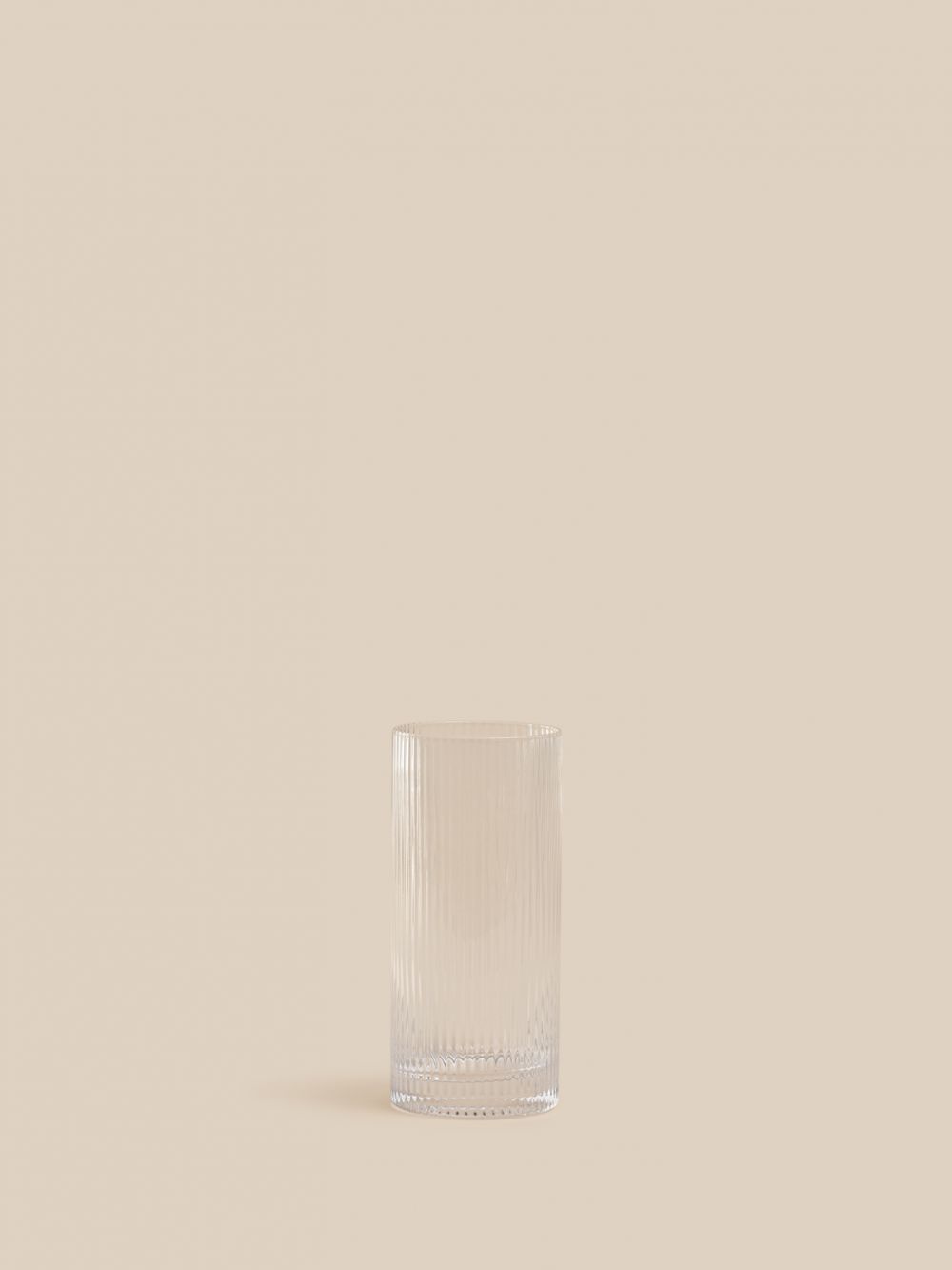 כוס פליסה מזכוכית עבודת יד L