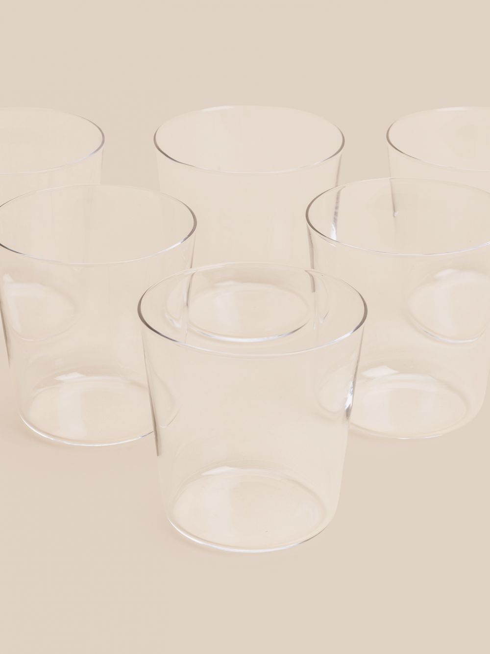 סט 6 כוסות דקות קלאסיות 490ML