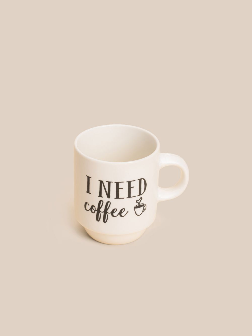 ספל אספרסו I need coffee 130ml