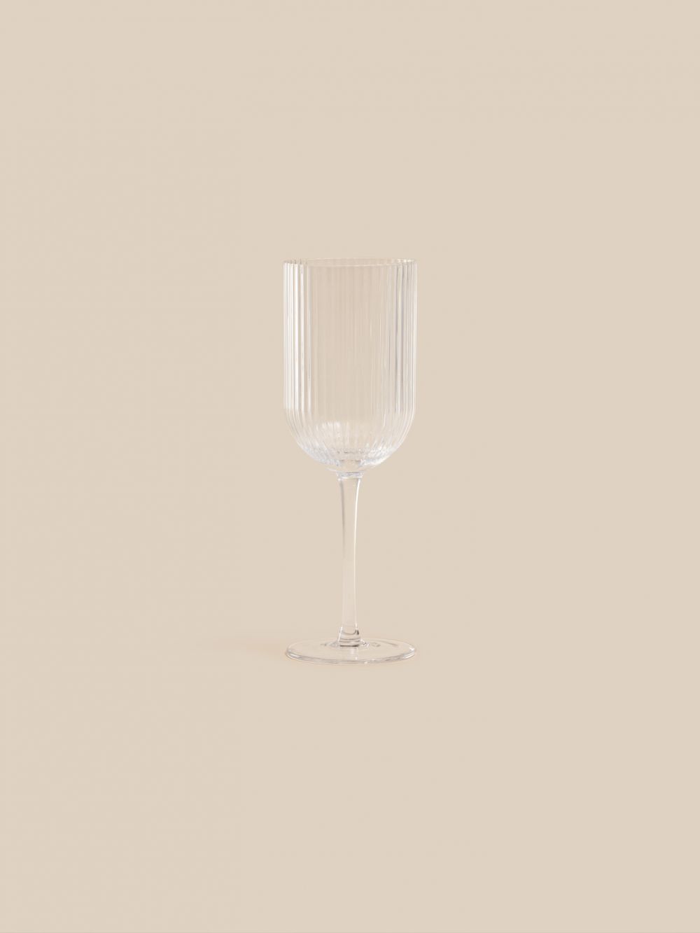 כוס יין פליסה זכוכית עבודת יד