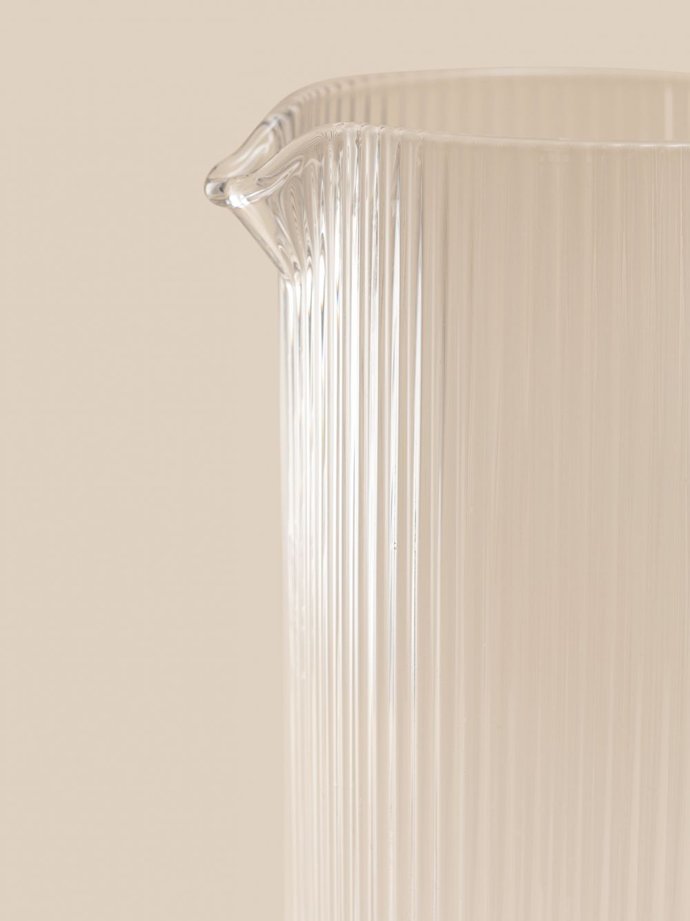 קנקן פליסה זכוכית עבודת יד