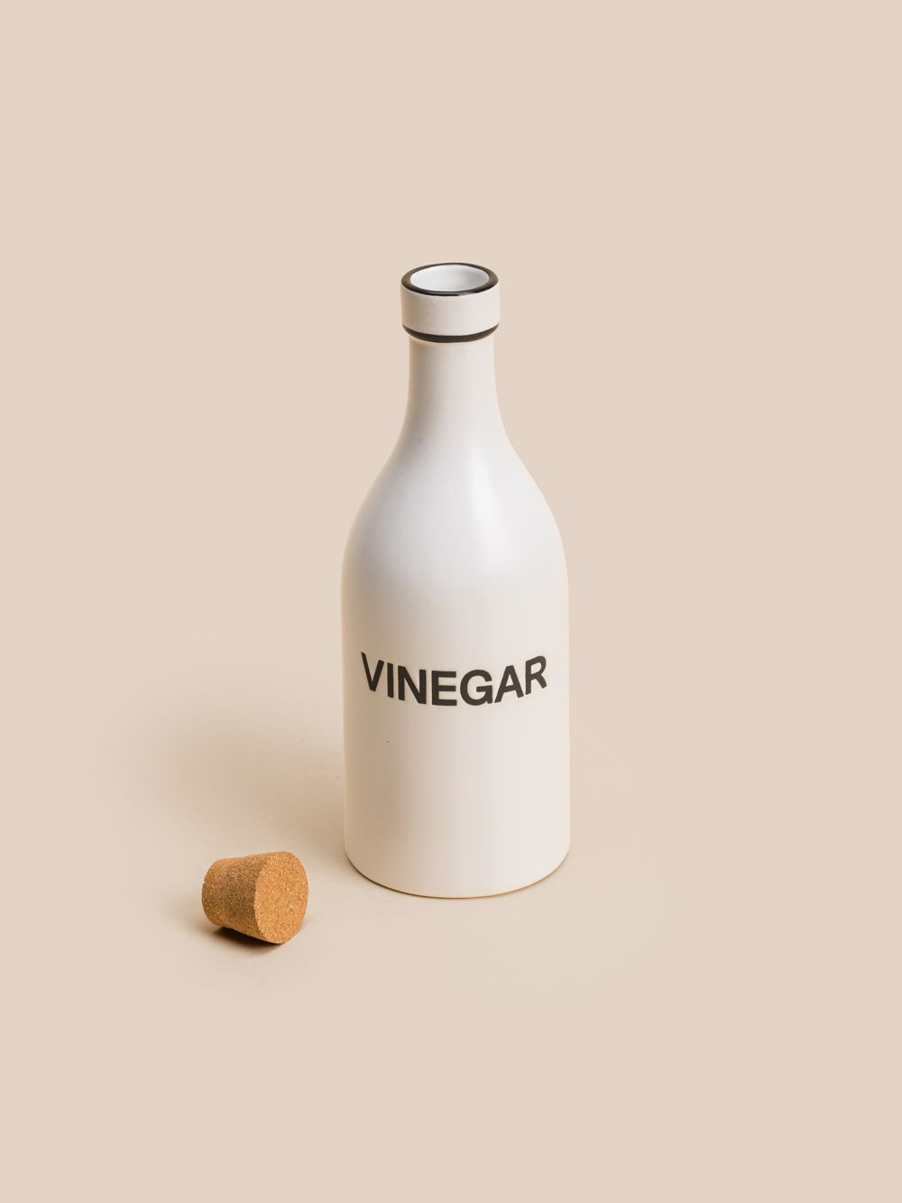 בקבוק חומץ פס שחור