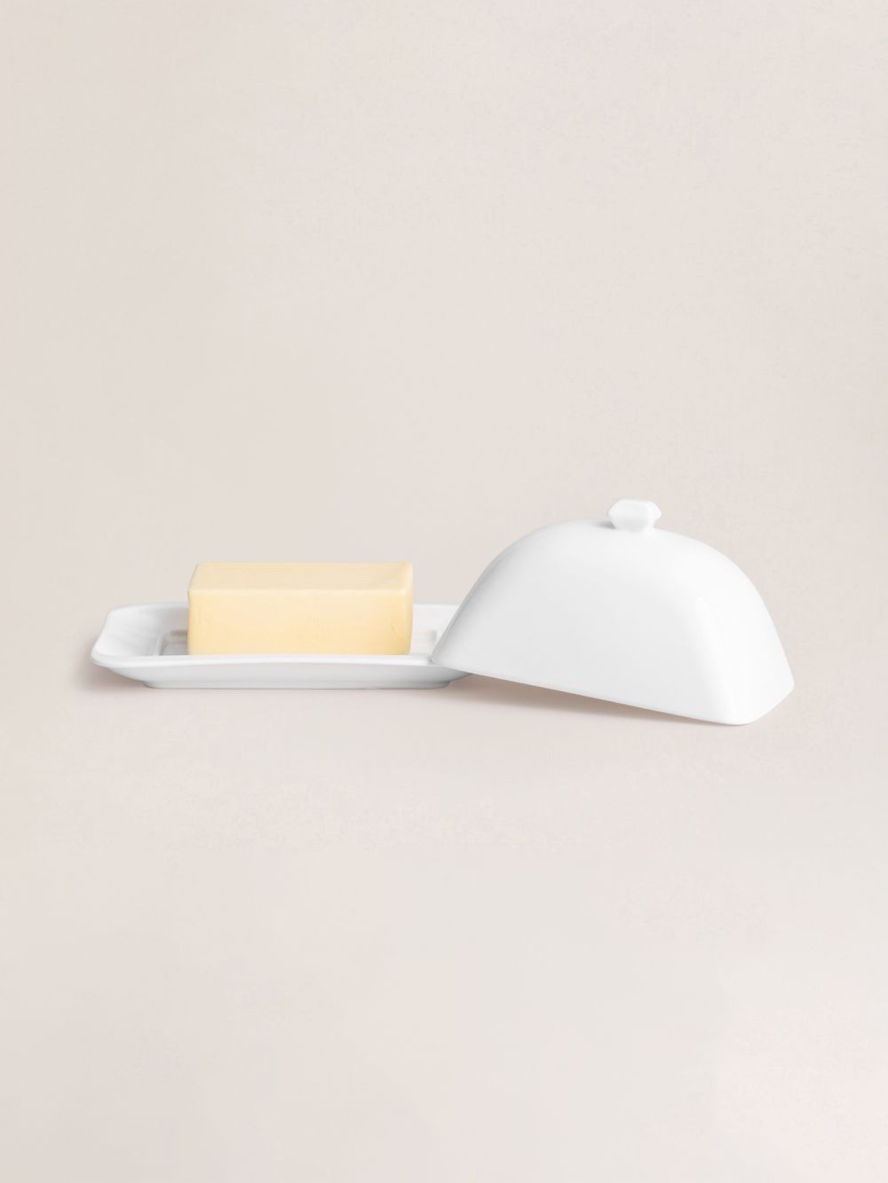 כלי לחמאה PURE WHITE