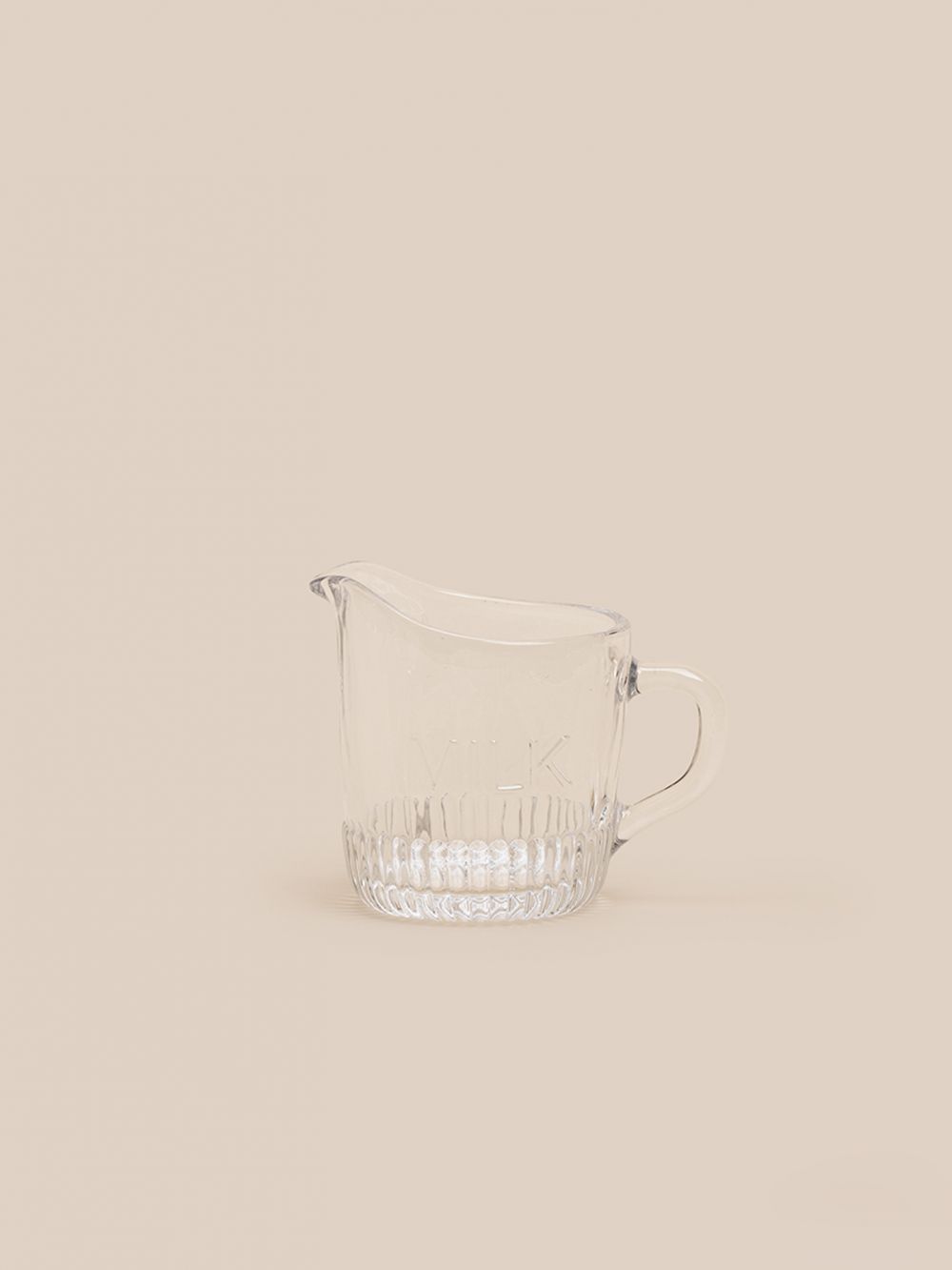 כלי להגשת חלב זכוכית