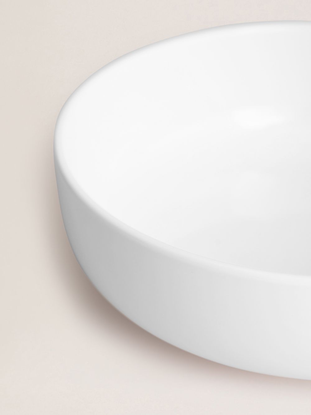 קערת אוכל להגשה PURE WHITE