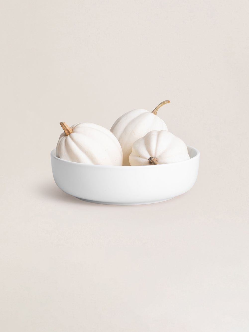 קערת אוכל להגשה PURE WHITE קוטר 22 ס”מ